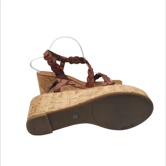 Crown Vintage Dryden Braided Strap Platform Sandals – Size 10 - Picture 8 of 10